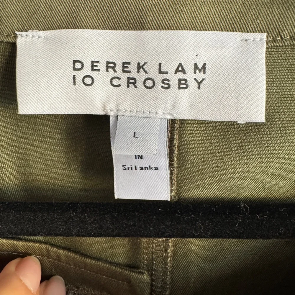 Derek Lam Utility Jacket in Olive - Picture 4 of 4